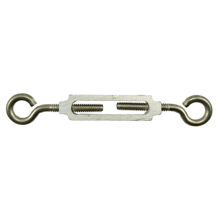 Midwest Fastener 3/16" x 4" 18-8 Stainless Steel Eye-Eye Turnbuckle 10PK 52363